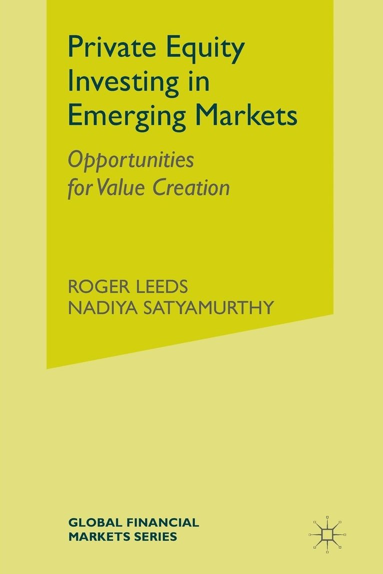 R. Leeds - Private Equity Investing in Emerging Markets, Häftad