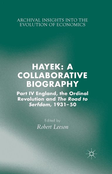 bokomslag Hayek: A Collaborative Biography