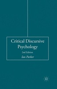 bokomslag Critical Discursive Psychology