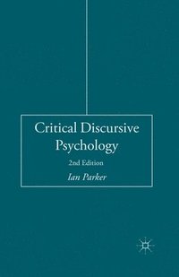 bokomslag Critical Discursive Psychology