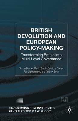 British Devolution and European Policy-Making 1