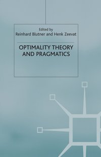 bokomslag Optimality Theory and Pragmatics
