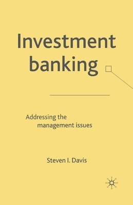 S. Davis - Investment Banking, Häftad