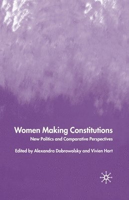 bokomslag Women Making Constitutions