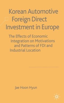 Korean Automotive Foreign Direct Investment in Europe 1