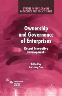 bokomslag Ownership and Governance of Enterprises