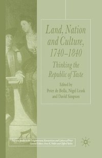 bokomslag Land, Nation and Culture, 1740-1840