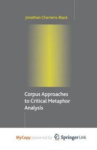 bokomslag Corpus approaches to critical metaphor analysis