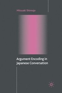 bokomslag Argument Encoding in Japanese Conversation