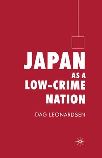 bokomslag Japan as a Low-Crime Nation