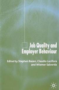 bokomslag Job Quality and Employer Behaviour