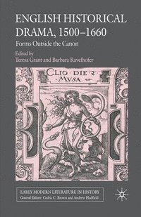 bokomslag English Historical Drama, 1500-1660