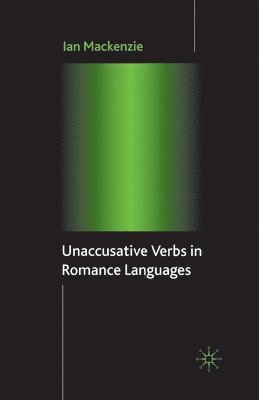 bokomslag Unaccusative Verbs in Romance Languages