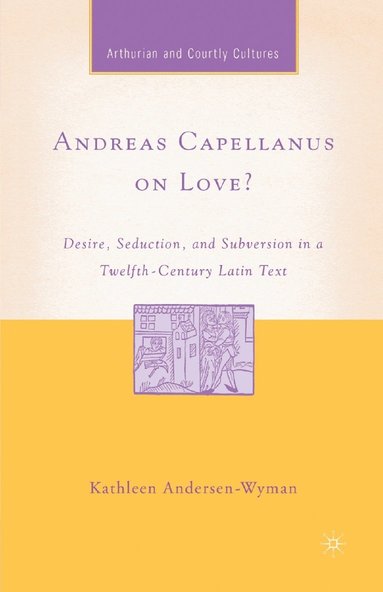 bokomslag Andreas Capellanus on Love?