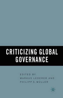 Criticizing Global Governance