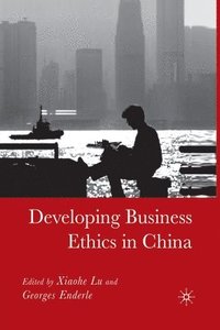 bokomslag Developing Business Ethics in China