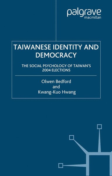 bokomslag Taiwanese Identity and Democracy