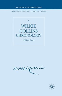 W. Baker - Wilkie Collins Chronology, Häftad
