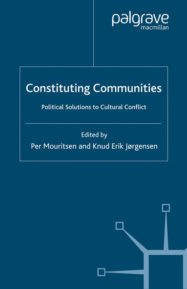 P. Mouritsen - Constituting Communities, Häftad