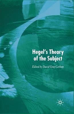 Hegels Theory of the Subject 1