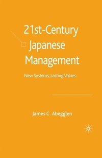 bokomslag 21st-Century Japanese Management