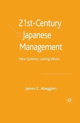 bokomslag 21st-Century Japanese Management