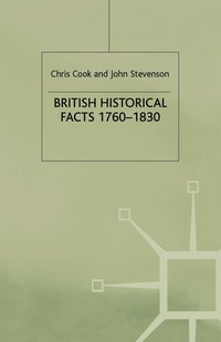 bokomslag British Historical Facts, 1760-1830