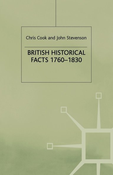 bokomslag British Historical Facts, 1760-1830