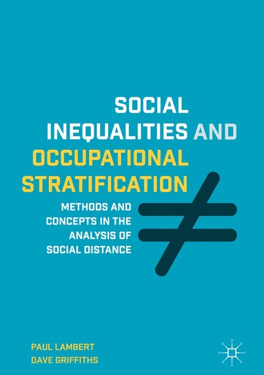 bokomslag Social Inequalities and Occupational Stratification