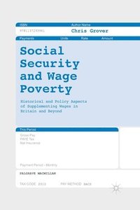 bokomslag Social Security and Wage Poverty