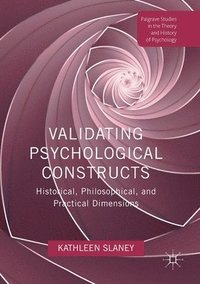 bokomslag Validating Psychological Constructs