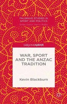 bokomslag War, Sport and the Anzac Tradition