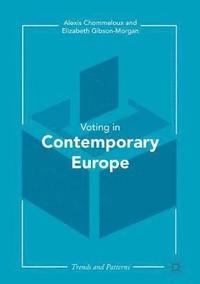 bokomslag Contemporary Voting in Europe