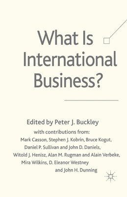 bokomslag What is International Business?