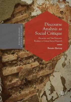 bokomslag Discourse Analysis as Social Critique