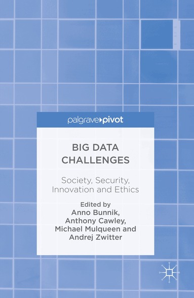 Anno Bunnik, Anthony Cawley, Michael Mulqueen, Andrej Zwitter - Big Data Challenges, Inbunden