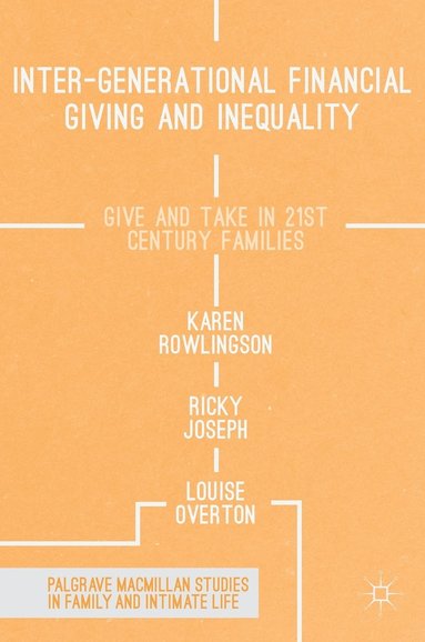 bokomslag Inter-generational Financial Giving and Inequality