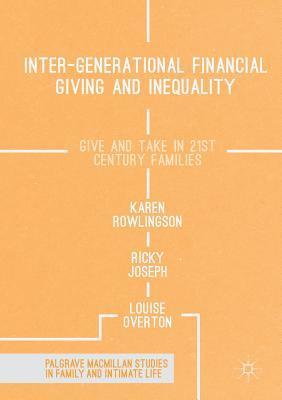 Inter-generational Financial Giving and Inequality