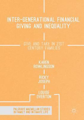 Inter-generational Financial Giving and Inequality 1