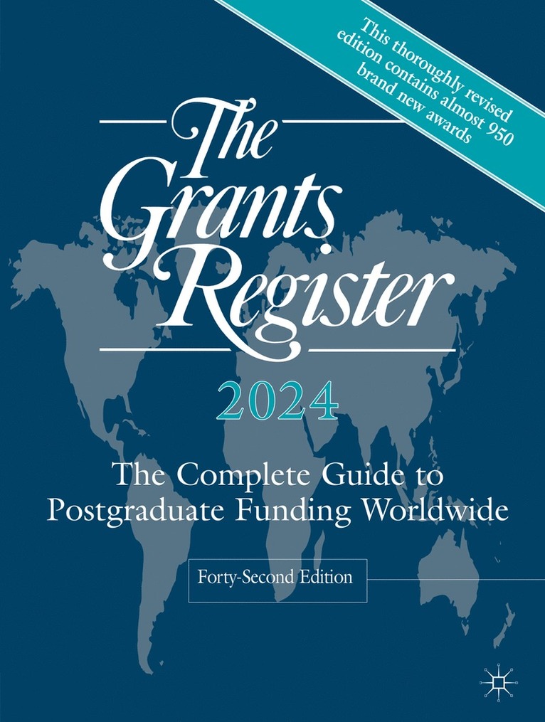 Palgrave Macmillan, Palgrave MacMillan - Grants Register 2024, Inbunden