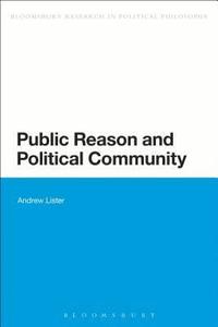 bokomslag Public Reason and Political Community