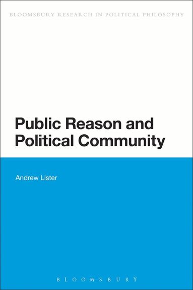 bokomslag Public Reason and Political Community