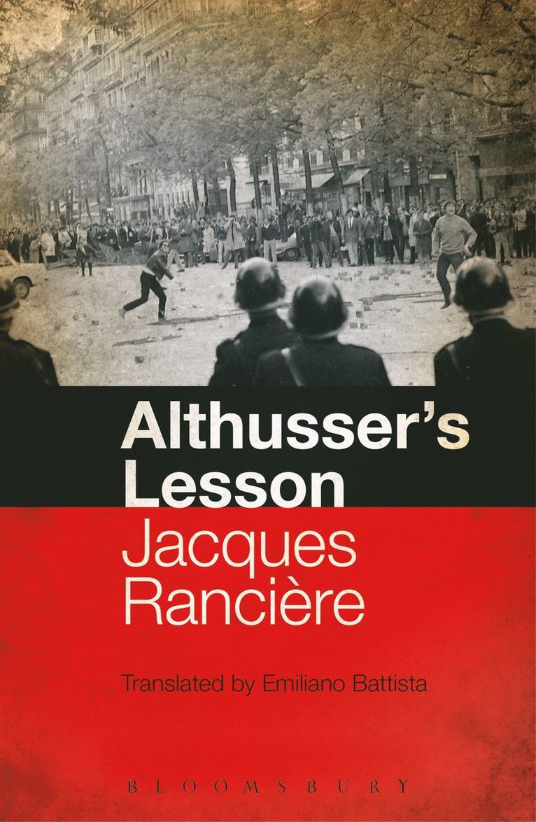 Jacques Rancière - Althusser's Lesson, Häftad