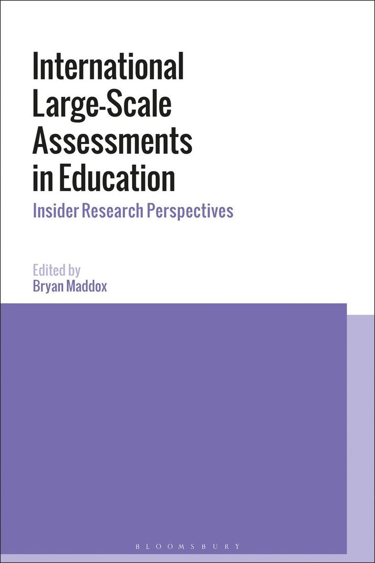 Bryan Maddox - International Large-Scale Assessments in Education, Inbunden