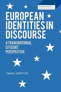 bokomslag European Identities in Discourse