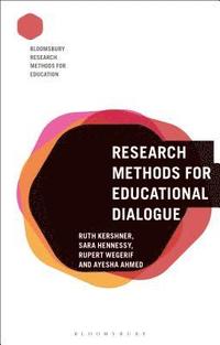 bokomslag Research Methods for Educational Dialogue