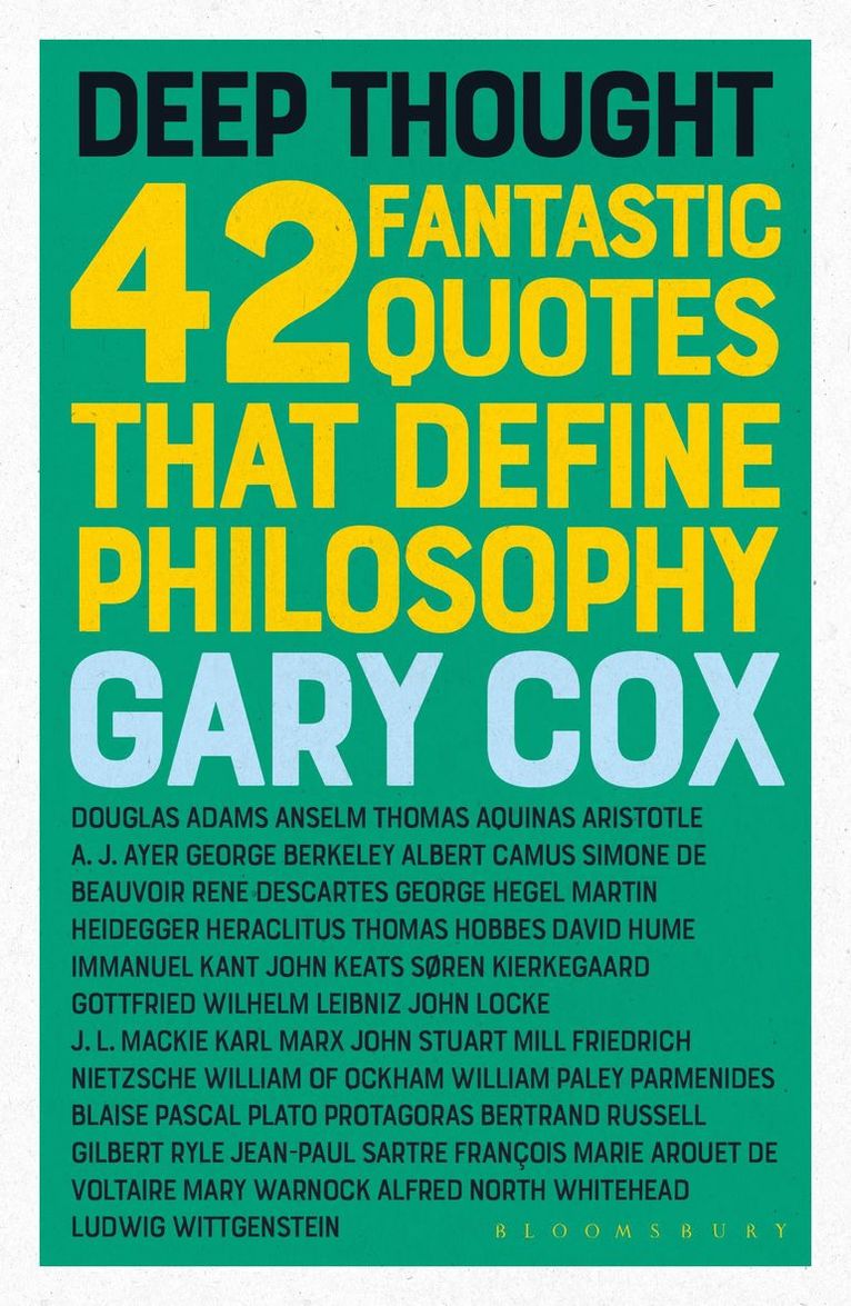 Gary Cox, UK) Cox, Gary (University of Birmingham - Deep Thought, Häftad