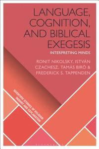 bokomslag Language, Cognition, and Biblical Exegesis