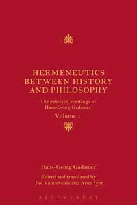 bokomslag Hermeneutics between History and Philosophy