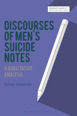 bokomslag Discourses of Mens Suicide Notes
